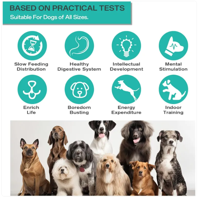 Slow Feeder Puzzle Ball – Smarter Play, Healthier Eating 🐾